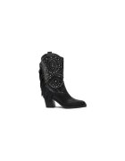 ALMA EN PENA Ghete dama 304523632 - Piele naturala - Negru - Negru