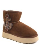 ALMA EN PENA Ghete dama stil UGG I251439 - Maro