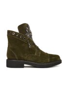 ALMA EN PENA Ghete dama - verde - piele naturala -