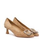 ALMA EN PENA Pantofi dama 305457943 - piele naturala - bej