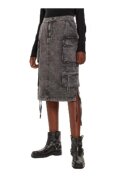 Alpha Industries Fusta dama bumbac - gri -