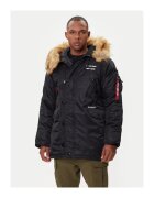 Alpha Industries Geaca barbati - 207377462 - Nylon - Negru - Negru