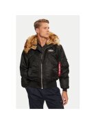Alpha Industries Geaca barbati - 304544187 - Nylon - Negru - Negru