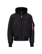 Alpha Industries Geaca - Nylon - Negru - Negru