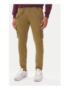 Alpha Industries Pantaloni pentru barbati - bumbac/elastan - kaki -
