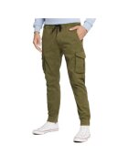 Alpha Industries Pantaloni sport barbati - 116202 142 - bumbac - verde -