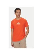 Alpha Industries Tricou barbati 118533 - Bumbac - Portocaliu - Portocaliu