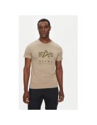 Alpha Industries Tricou barbati 146506 - Bumbac - Bej - Bej
