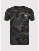 Alpha Industries Tricou barbati - 209174458 - Bumbac - Negru