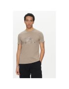 Alpha Industries Tricou barbati - 305301628 - Bumbac - Bej - Bej