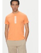 Alpha Industries Tricou barbati - 305301673 - Bumbac - Portocaliu - Portocaliu