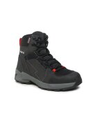 Alpina Ghete trekking barbati - 303193560 - Negru - Piele intoarsa - Negru