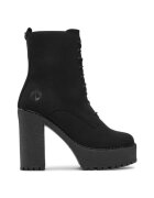 Altercore Botine dama - 304437 - Piele ecologica - Negru
