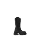 Altercore Cizme dama 304437434 - Piele ecologica - Negru - Negru