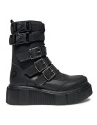 Altercore Ghete dama 304437304 - Piele ecologica - Negru - Negru