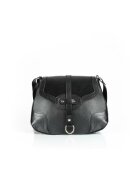 ANNA FELLINI Geanta dama Eduard 6 - piele naturala - negru