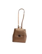 ANNA FELLINI Geanta dama piele - Aamina mica - roz gold - 27x12x27 cm