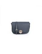 ANNA FELLINI Geanta dama piele - Cara - 29 x 9 x 19 - Albastru
