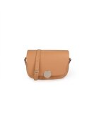 ANNA FELLINI Geanta dama piele - Cara - coniac - 29 x 9 x 19 cm