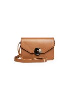 ANNA FELLINI Geanta dama piele - Carmen - bizonat coniac - 22 x 10 x 15 cm