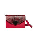 ANNA FELLINI Geanta dama piele - Carmen - fuxia -22x10x15 cm