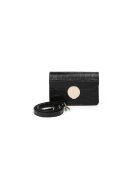 ANNA FELLINI Geanta dama piele - Cora - croco negru - 19 x 5 x 13 cm