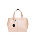 ANNA FELLINI Geanta dama piele - Cosulet Ana mic - roz - 31x14x20 cm