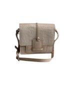 ANNA FELLINI Geanta dama piele - Diva - crem - 26x8x26 cm