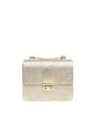 ANNA FELLINI Geanta dama piele - Divya - 19x6x16 - Auriu
