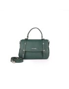 ANNA FELLINI Geanta dama piele - Elena - 30 x 10 x 22 - Verde