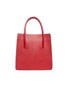 ANNA FELLINI Geanta dama piele - Hanna 5 - 30x12x30 - Rosu
