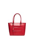 ANNA FELLINI Geanta dama piele - Isla - 25x9x24 - Rosu