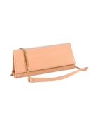 ANNA FELLINI Geanta dama piele - Laura 41 - nude - 30x6x16 cm