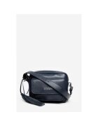 ANNA FELLINI Geanta dama piele - Lucy - bleumarin - 22x10x17 cm