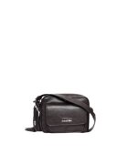 ANNA FELLINI Geanta dama piele - Lucy - maro - 22x10x17 cm