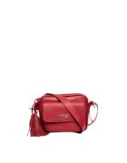 ANNA FELLINI Geanta dama piele - Lucy - rosu - 22x10x17 cm