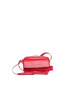 ANNA FELLINI Geanta dama piele - Thea - fuxia - 30x9x13 cm