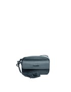 ANNA FELLINI Geanta dama piele - Thea - gri - 30x9x13 cm