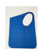 ANNA FELLINI Geanta dama piele - Yna - albastra - 41x56 cm