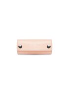 ANNA FELLINI Port chei piele - nude - 15x12x0 cm
