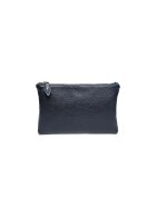 ANNA FELLINI Portfard piele - Portfard St. Moritz - bleumarin - 23 x 3 x 15 cm