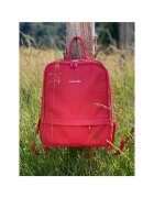 ANNA FELLINI Rucsac 2 Dama Piele naturala - coral