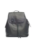 Anna Morellini Rucsac de piele Claire - Negru