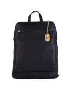Anna Morellini Rucsac de piele cu model convertibil Nora - Bleumarin