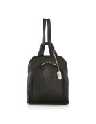 Anna Morellini Rucsac negru - de Dama - din piele naturala produsa in Itadwqfxzgqlia WB113230-BLACK (10 - Negru