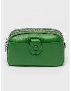 Antonia Moretti Geanta crossbody de piele - Verde