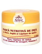 Apidava Cosmetic Line Masca de fata Apidava cu miere - argila si laptisor de matca - 50 ml