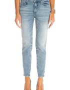 Armani Exchange Blugi crop skinny usor decolorati -