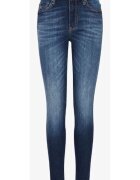Armani Exchange Blugi cu talie inalta skinny