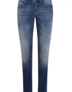 Armani Exchange Blugi skinny cu talie joasa